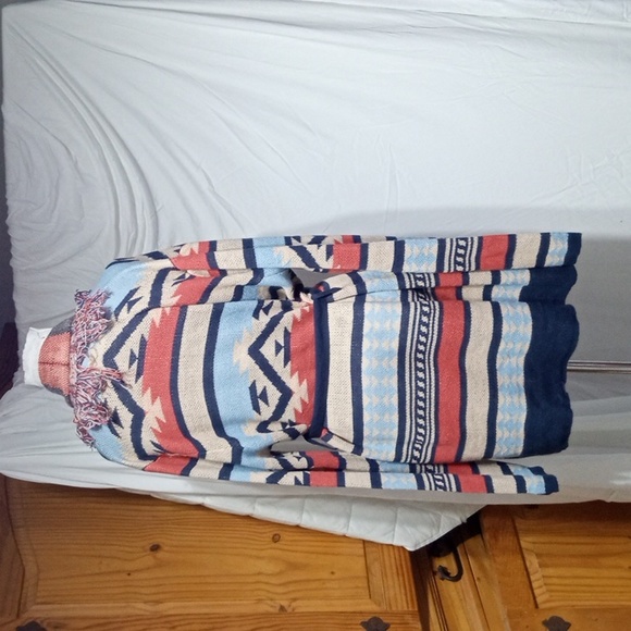 Marvelous Margeaux & Ellie fringed sweater, sz XL - Picture 5 of 13